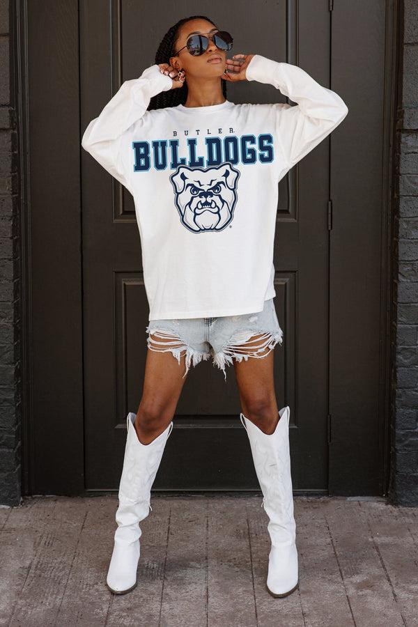 Gameday Couture BUTLER BULLDOGS Big Goals Oversized Pullover