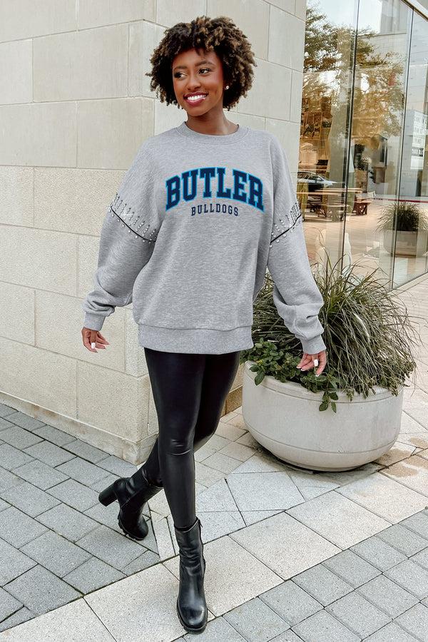 gameday couture BUTLER BULLDOGS Competitive Edge Jewel-Trim Pullover