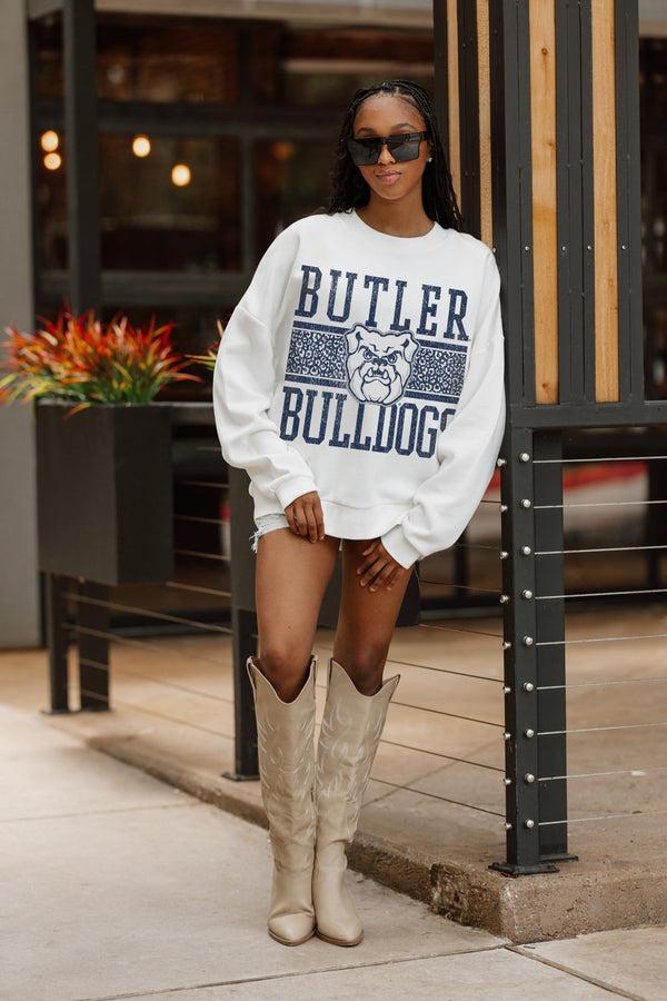 Gameday Couture BUTLER BULLDOGS Fair Catch Crewneck Pullover