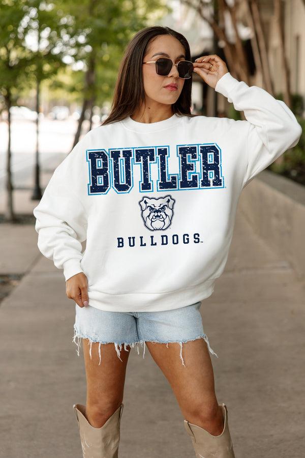 Gameday Couture BUTLER BULLDOGS FREESTYLE PREMIUM FLEECE CREWNECK PULLOVER