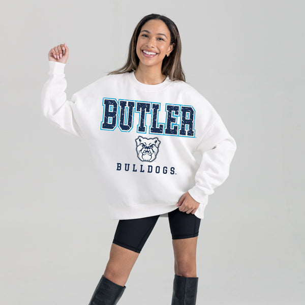 Gameday Couture BUTLER BULLDOGS FREESTYLE PREMIUM FLEECE CREWNECK PULLOVER