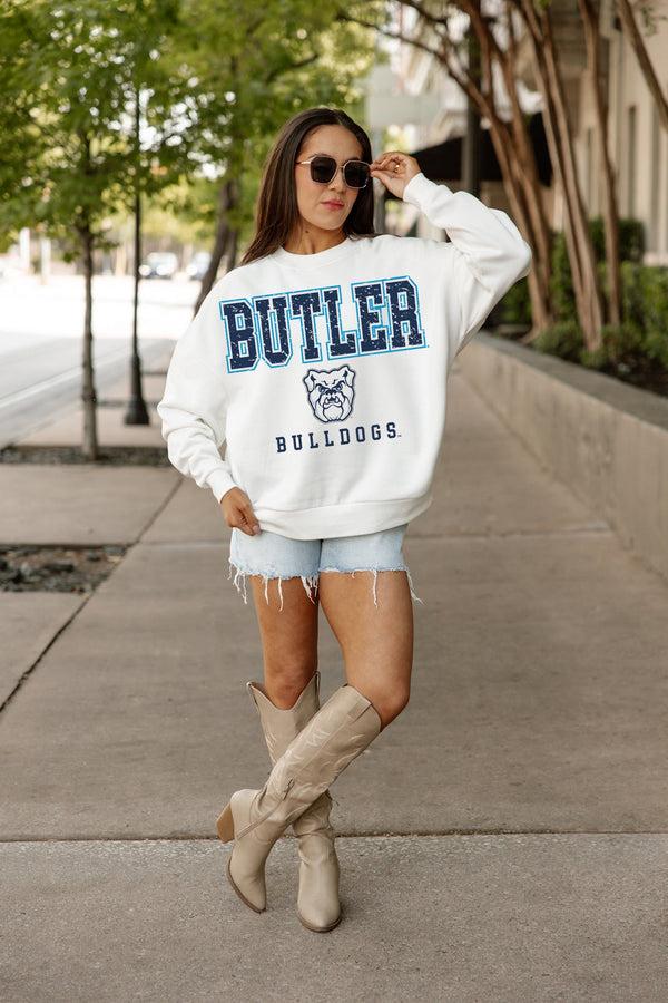 gameday couture BUTLER BULLDOGS FREESTYLE PREMIUM FLEECE CREWNECK PULLOVER