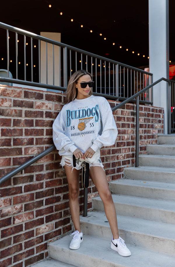 Gameday Couture BUTLER BULLDOGS Have A Ball Fleece Crewneck Pullover