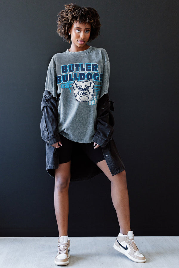 Gameday Couture BUTLER BULLDOGS Keep The Lead Oversized Tee