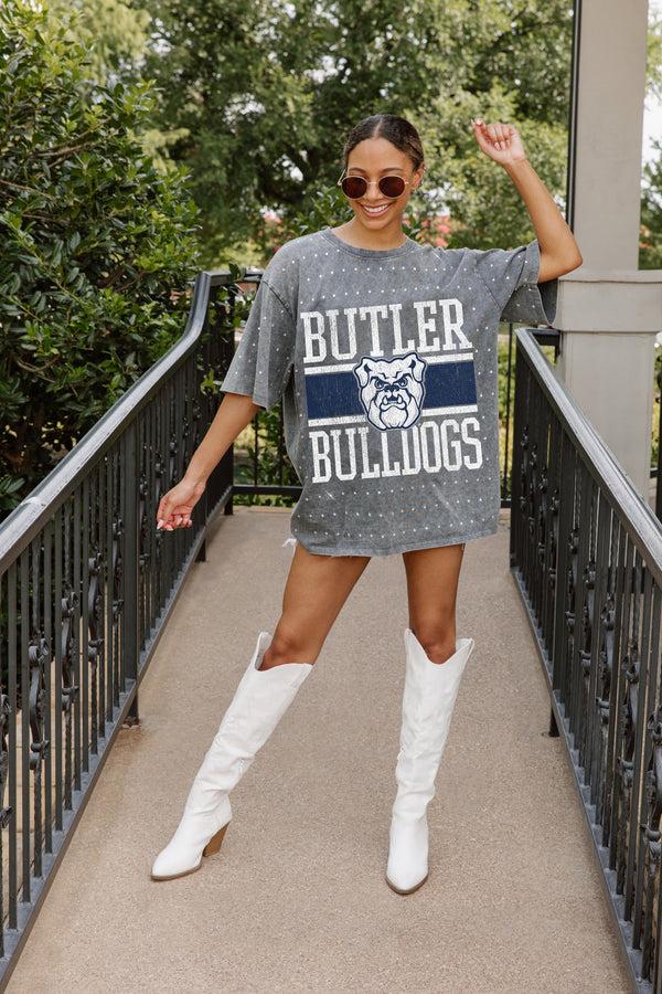 gameday couture BUTLER BULLDOGS On The Ball Mini Rhinestone Tee