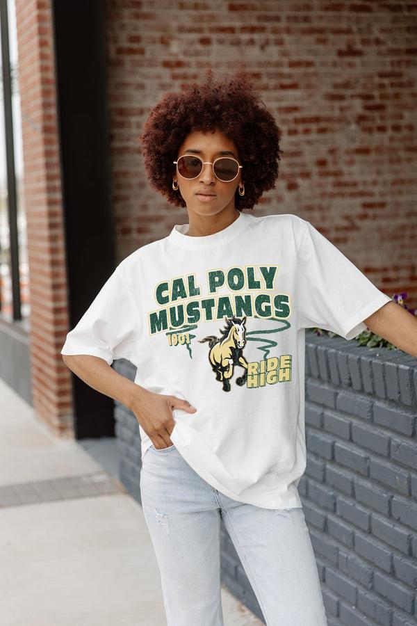 Gameday Couture CAL POLY MUSTANGS In The Lead Oversized Tee