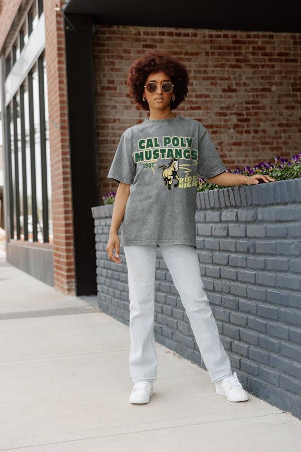 Gameday Couture CAL POLY MUSTANGS Keep The Lead Oversized Tee