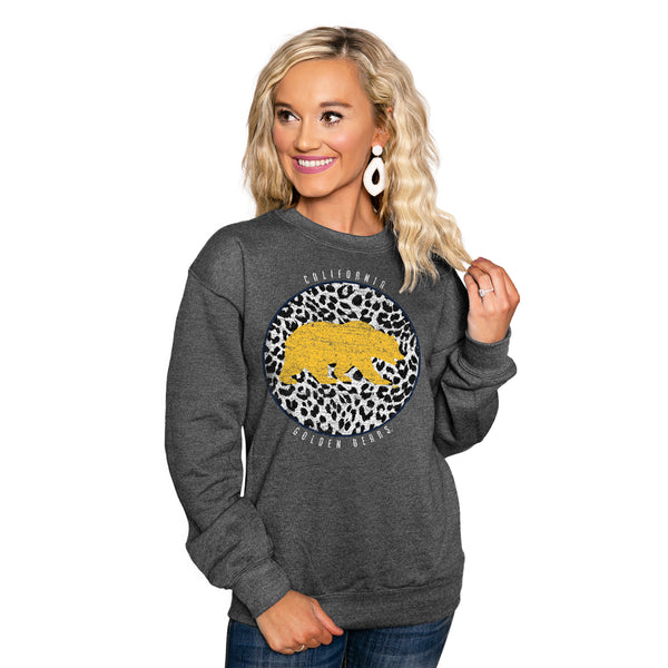 gameday couture CALIFORNIA GOLDEN BEARS Call The Shots Crew Sweatshirt