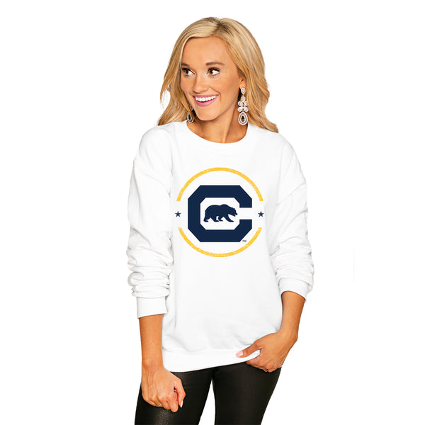 gameday couture CALIFORNIA GOLDEN BEARS End Zone Crew Sweatshirt