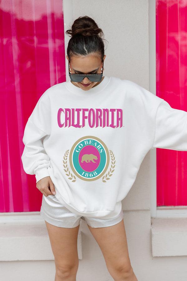 Gameday Couture CALIFORNIA GOLDEN BEARS Goal Getter Fleece Drop-Shoulder Pullover