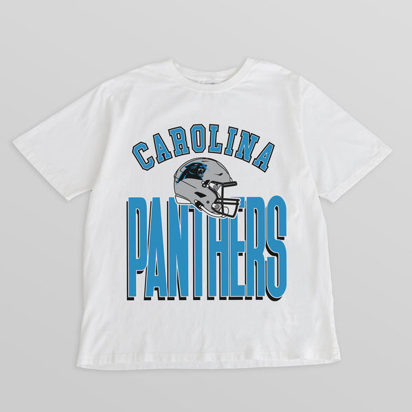 gameday couture CAROLINA PANTHERS FIERCE FOCUS WASHED RELAXED FIT TEE