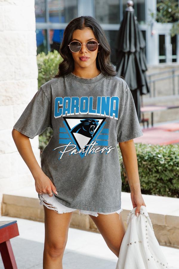 Gameday Couture CAROLINA PANTHERS Play It Forward Oversized Crewneck Tee