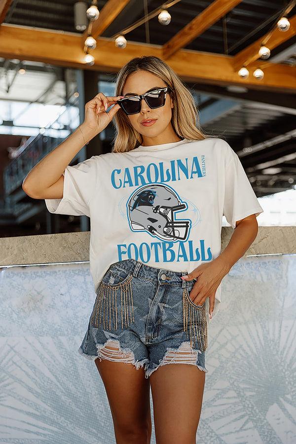 gameday couture CAROLINA PANTHERS Victorious Vixen Flowy Tee
