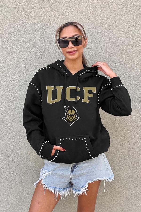 Gameday Couture CENTRAL FLORIDA KNIGHTS Belle Of The Ball Studded Fleece Hoodie
