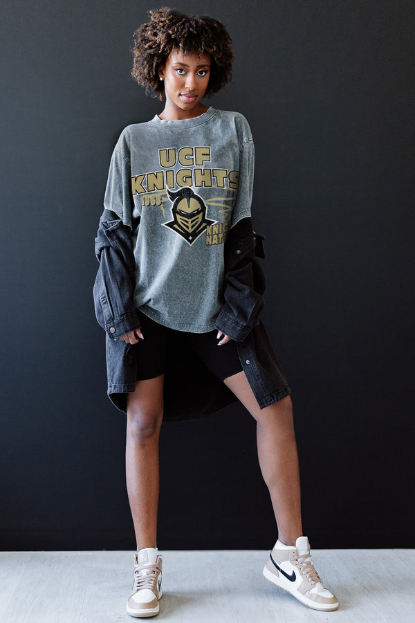 Gameday Couture CENTRAL FLORIDA KNIGHTS Keep The Lead Oversized Tee