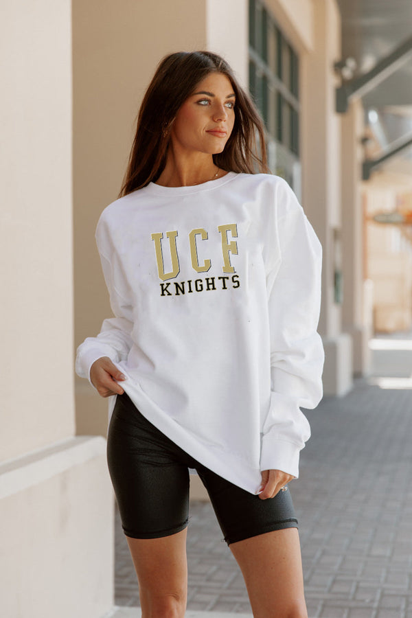 gameday couture CENTRAL FLORIDA KNIGHTS Work For It Drop-Shoulder Pullover By Madi Prewett Troutt