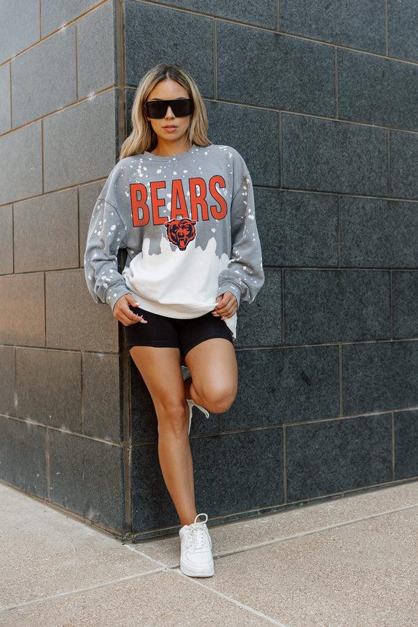 Gameday Couture CHICAGO BEARS CASUAL FAN LONG-SLEEVE FRENCH TERRY PULLOVER