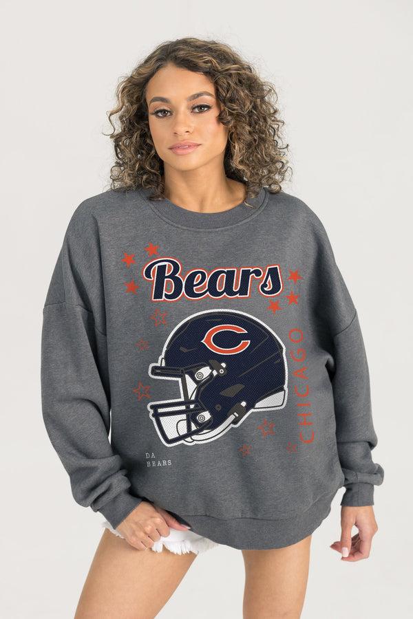 Gameday Couture CHICAGO BEARS Ready To Rumble Fleece Crewneck Pullover