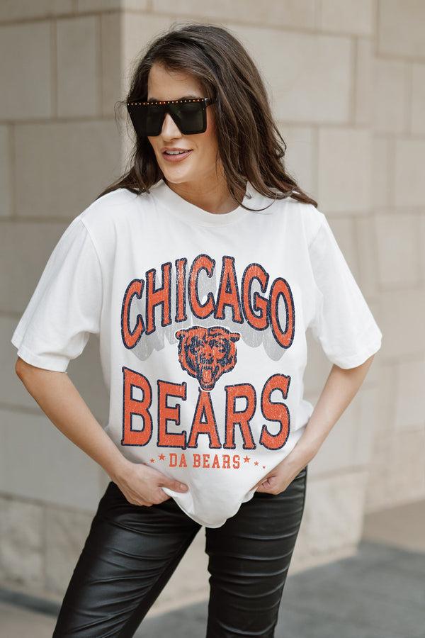 Gameday Couture CHICAGO BEARS Shakedown Oversized Crewneck Tee