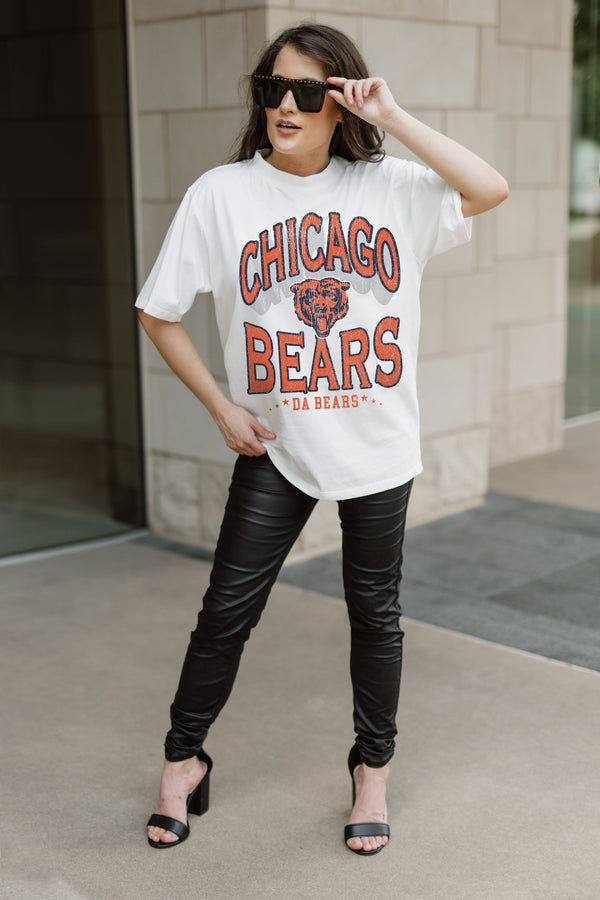 Gameday Couture CHICAGO BEARS Shakedown Oversized Crewneck Tee