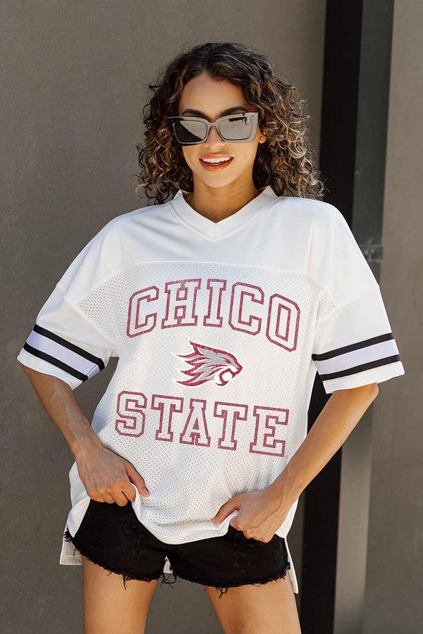 Gameday Couture CHICO STATE WILDCATS A Step Ahead Oversized Jersey