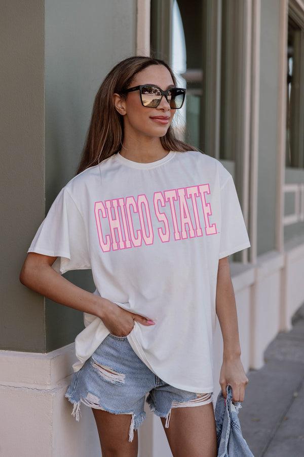 gameday couture CHICO STATE WILDCATS Gameday Era Oversized Crewneck Tee
