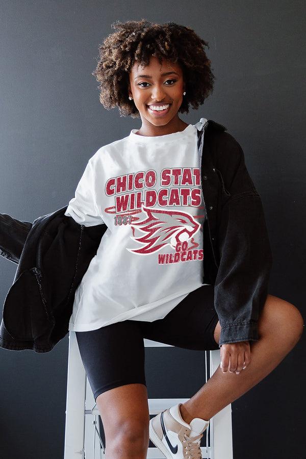 gameday couture CHICO STATE WILDCATS In The Lead Oversized Tee