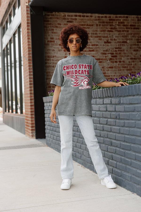 Gameday Couture CHICO STATE WILDCATS Keep The Lead Oversized Tee