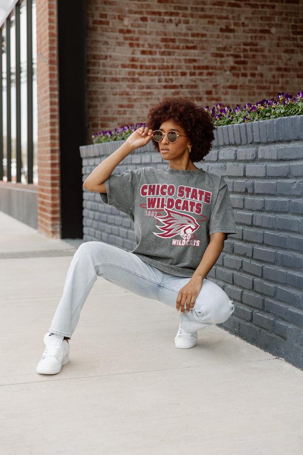 gameday couture CHICO STATE WILDCATS Keep The Lead Oversized Tee