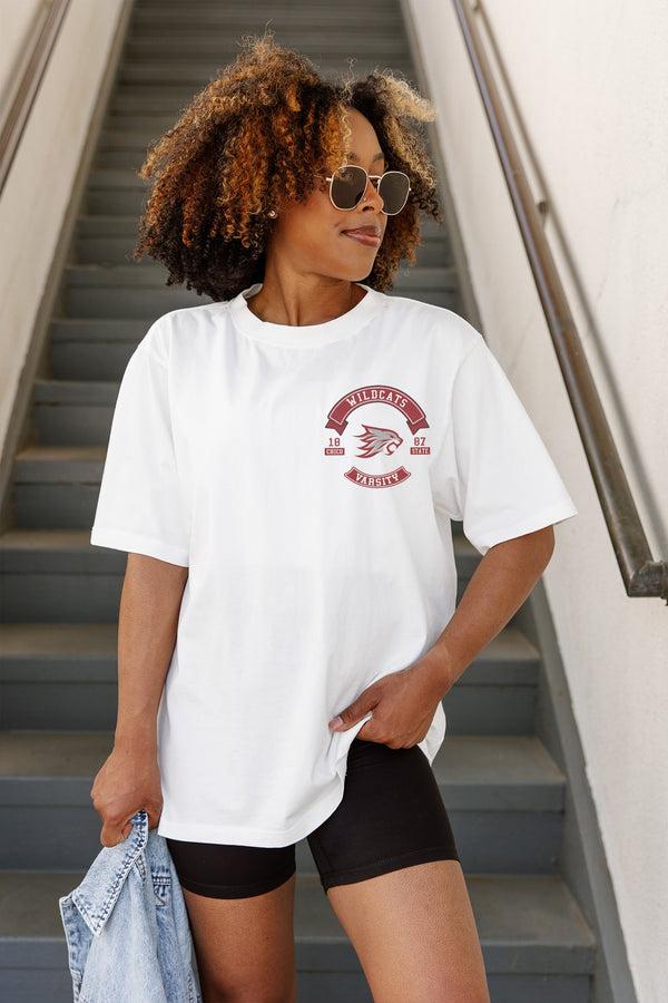 Gameday Couture CHICO STATE WILDCATS Out Of Bounds Oversized Crewneck Tee