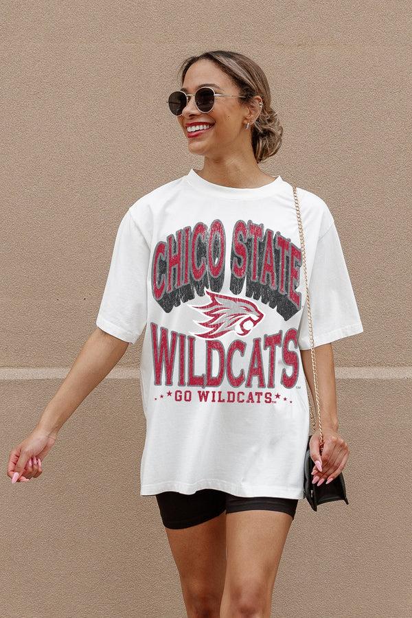 Gameday Couture CHICO STATE WILDCATS Shakedown Oversized Crewneck Tee