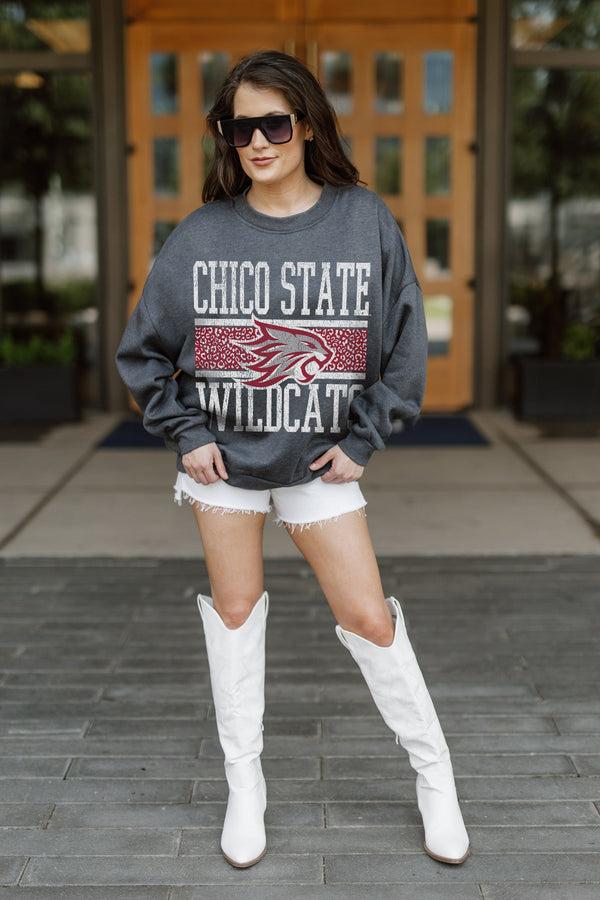 Gameday Couture CHICO STATE WILDCATS Wild Tailgate Fleece Pullover