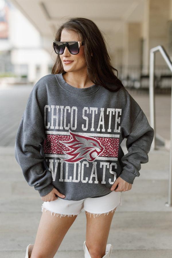 Gameday Couture CHICO STATE WILDCATS Wild Tailgate Fleece Pullover