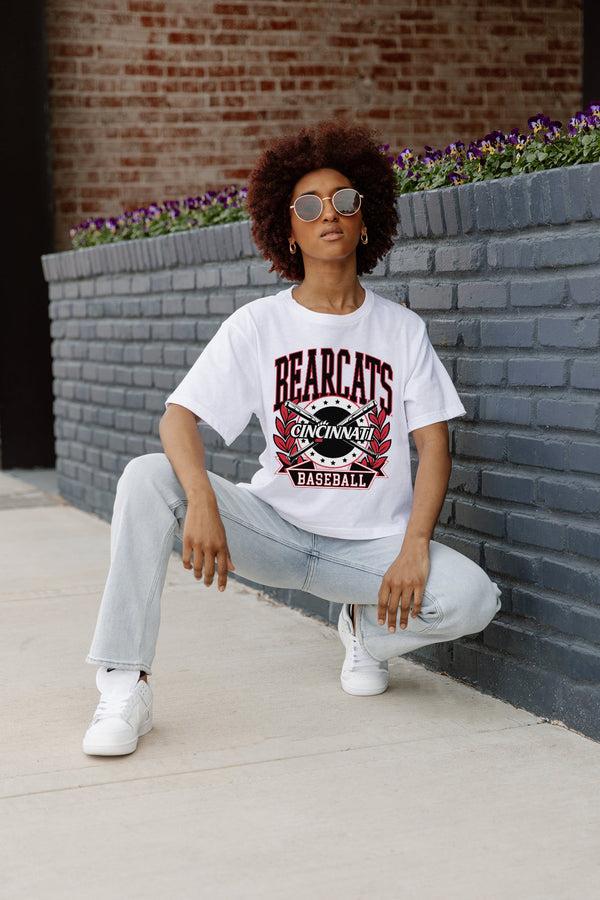 Gameday Couture CINCINNATI BEARCATS Bases Loaded Boxy Tee