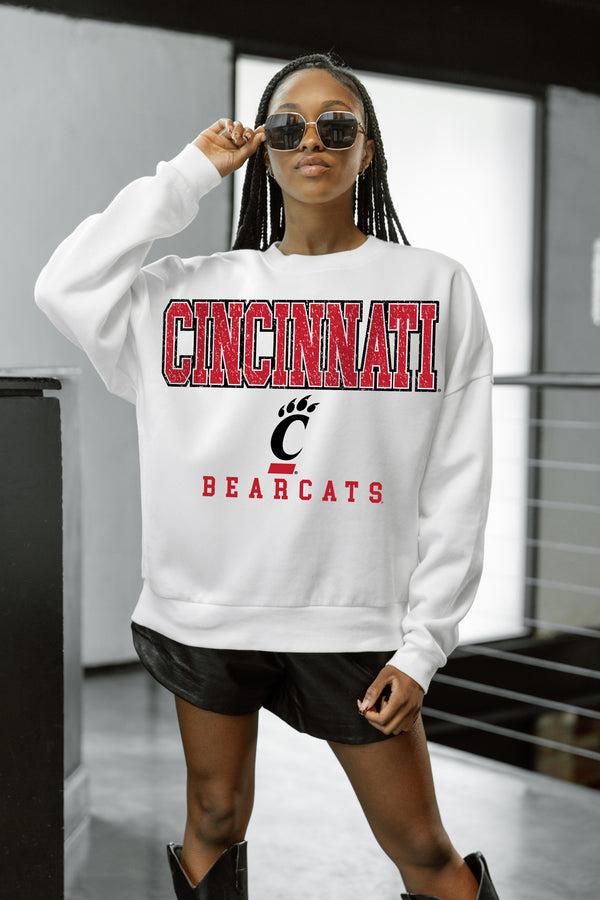 Gameday Couture CINCINNATI BEARCATS Freestyle Fleece Drop-Shoulder Pullover