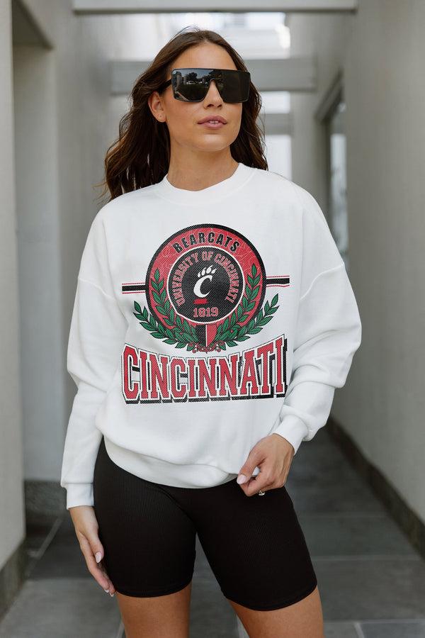 Gameday Couture CINCINNATI BEARCATS Hot Shot Fleece Crew Pullover