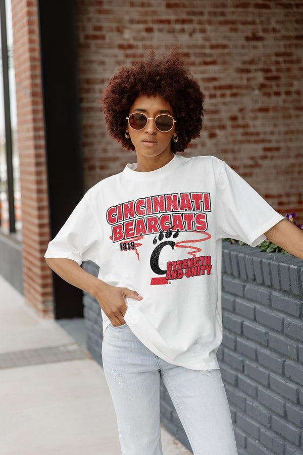Gameday Couture CINCINNATI BEARCATS In The Lead Oversized Tee