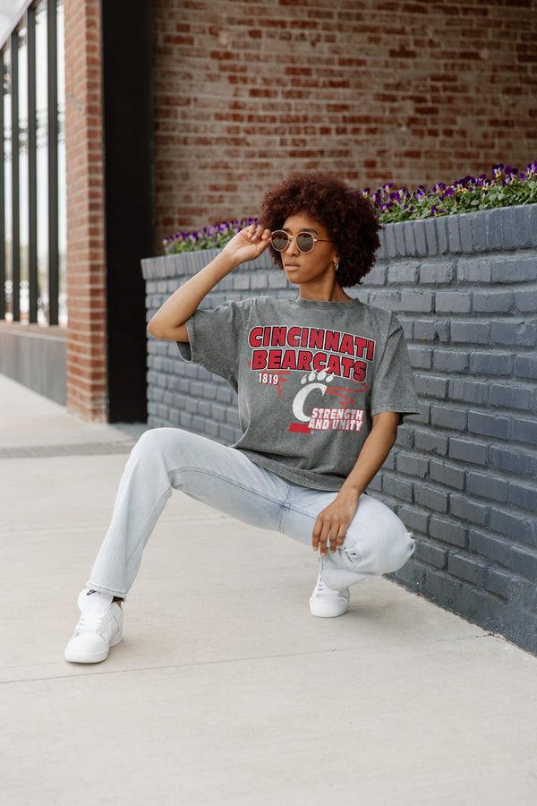 gameday couture CINCINNATI BEARCATS Keep The Lead Oversized Tee
