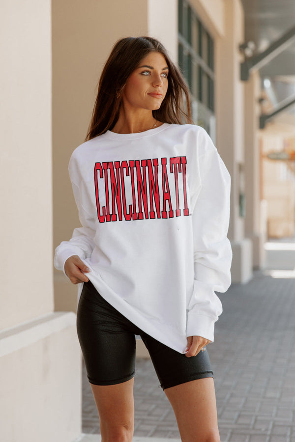 gameday couture CINCINNATI BEARCATS Play By Play Crew Fleece By Madi Prewett Troutt