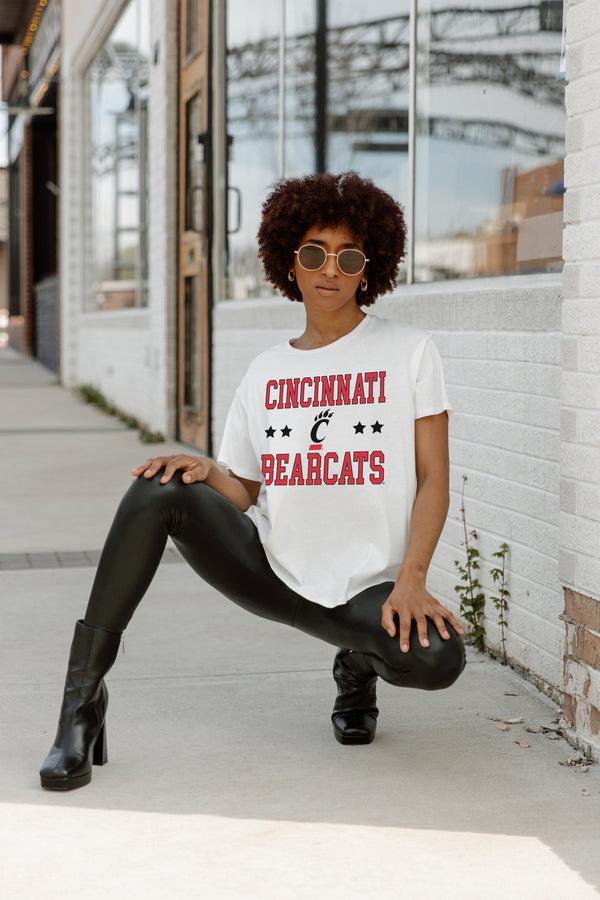 Gameday Couture CINCINNATI BEARCATS To The Point Flowy Tee