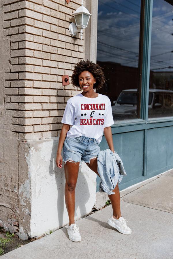 Gameday Couture CINCINNATI BEARCATS To The Point Flowy Tee