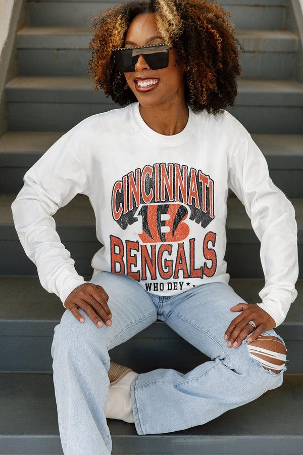 Gameday Couture CINCINNATI BENGALS Time Out Midweight Long-Sleeve Tee