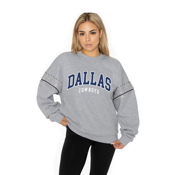 Gameday Couture DALLAS COWBOYS Competitive Edge Jewel-Trim Pullover