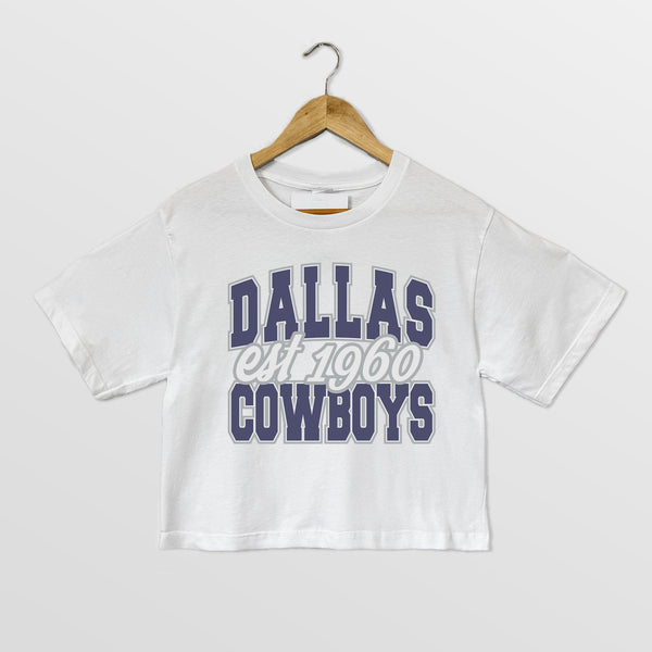 gameday couture DALLAS COWBOYS DEEP ROOTS BOXY FIT CROPPED TEE gameday couture DALLAS COWBOYS DEEP ROOTS BOXY FIT CROPPED TEE