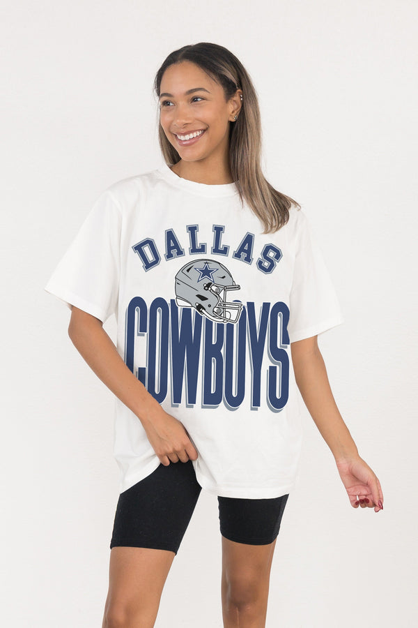 Gameday Couture DALLAS COWBOYS FIERCE FOCUS WASHED RELAXED FIT TEE
