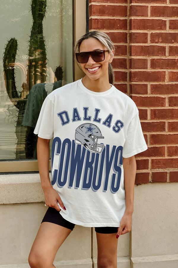 Gameday Couture DALLAS COWBOYS FIERCE FOCUS WASHED RELAXED FIT TEE