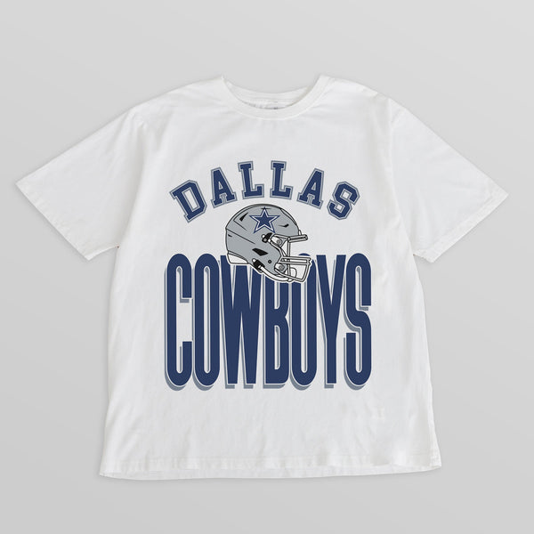 gameday couture DALLAS COWBOYS FIERCE FOCUS WASHED RELAXED FIT TEE