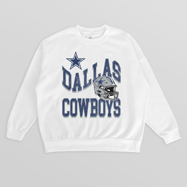gameday couture DALLAS COWBOYS HARD EARNED PREMIUM FLEECE CREWNECK PULLOVER gameday couture DALLAS COWBOYS HARD EARNED PREMIUM FLEECE CREWNECK PULLOVER