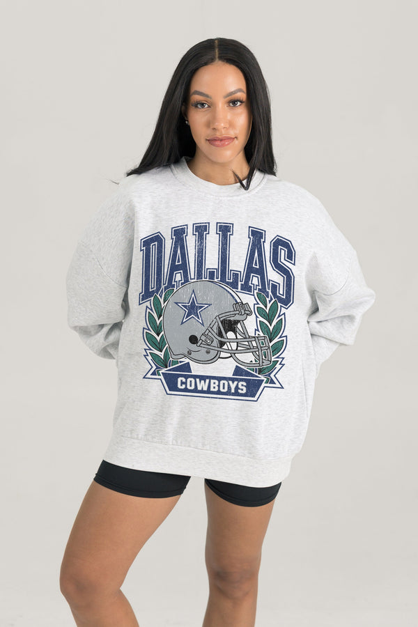 Gameday Couture DALLAS COWBOYS Heritage Fleece Crewneck Pullover