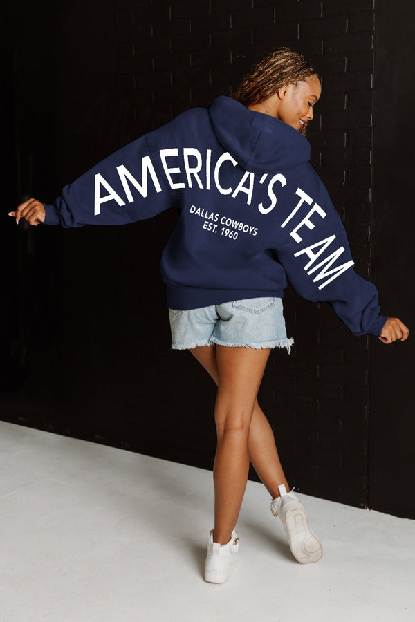 gameday couture DALLAS COWBOYS Never Stop Oversized Premium Hoodie